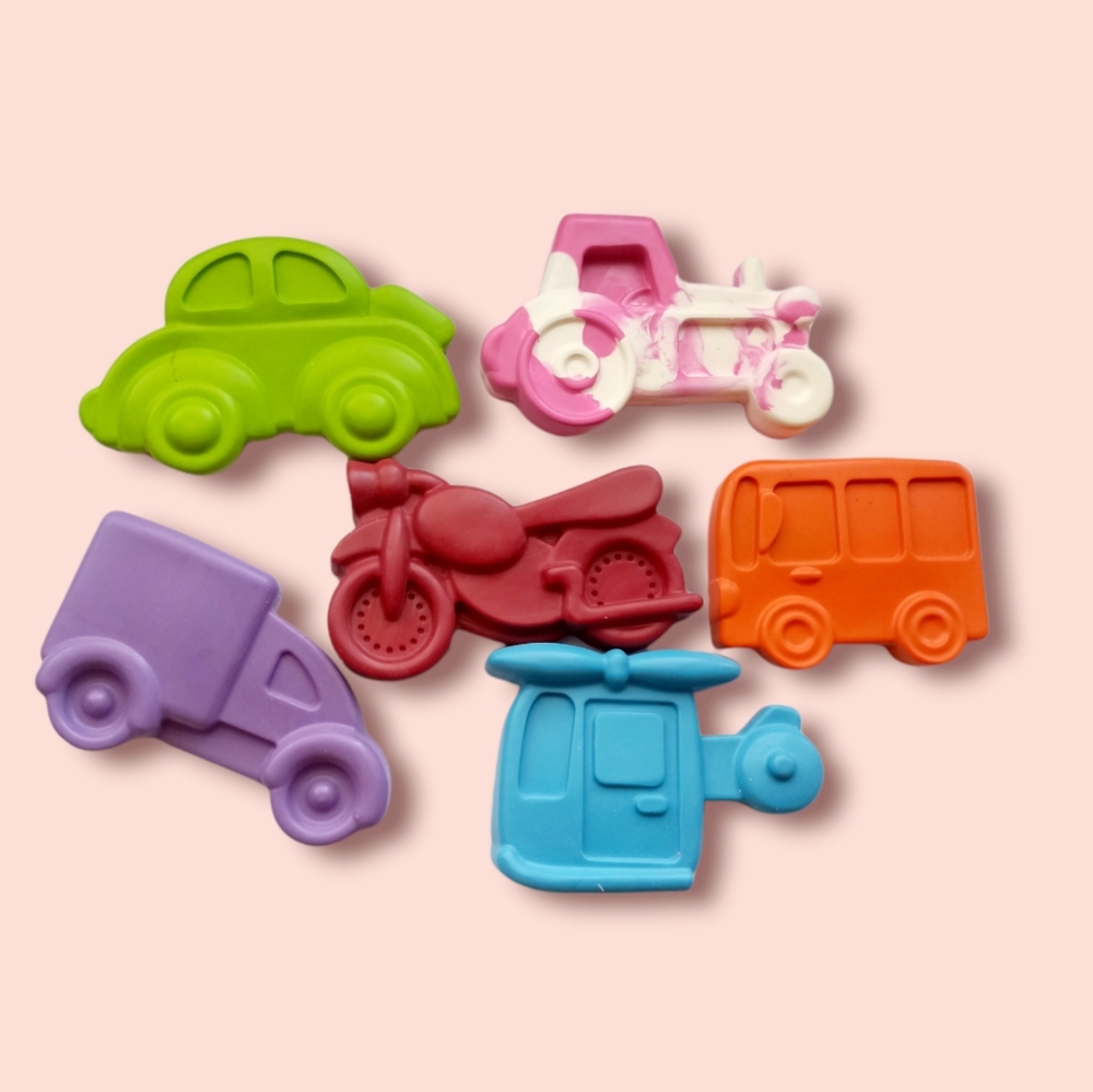 Car toy play crayons for kids